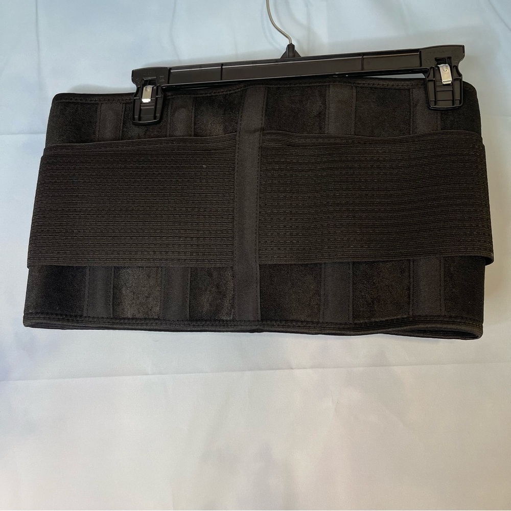 Mid-rage waist support belt Color Black TW-JEiephau Size L 41.34-43.31" - Picture 3 of 9